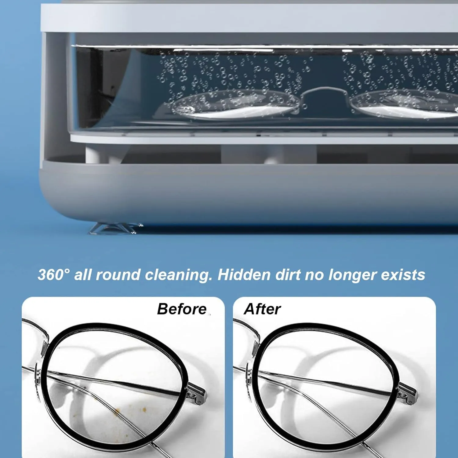 Ultrasonic Cleaning Machine – For Rings, Silver, Glasses, & Watches