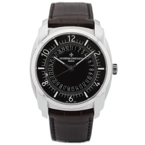 Vacheron Constantin Quai de L’Ile Date Stainless Steel Mens Watch
