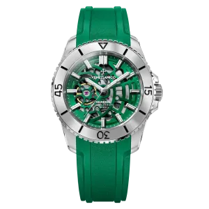 Venezianico Automatic Watch Nereide UltraLeggero 42 Skeleton Green 3921507