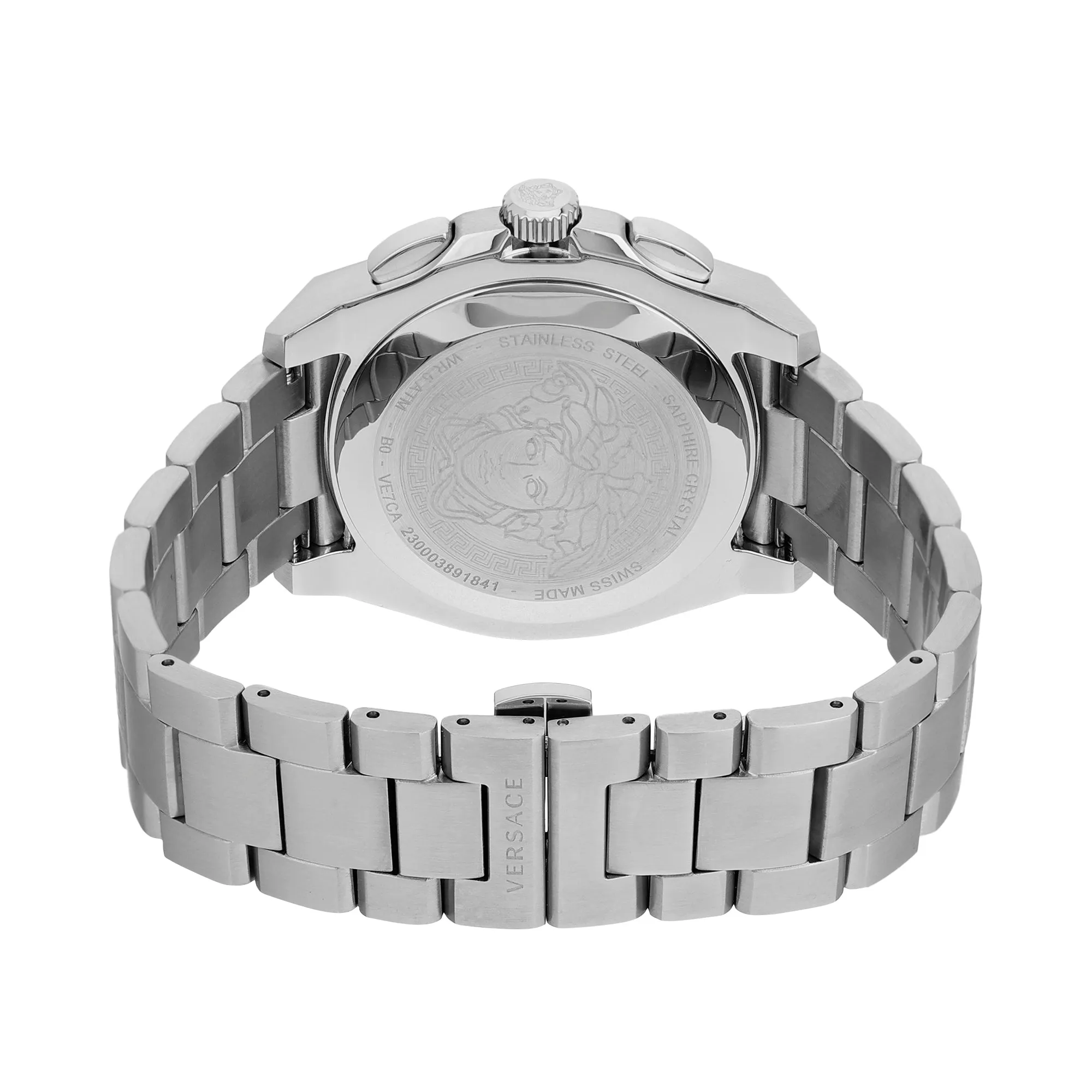 Versace Black Dial Analog Men Watch - VE7CA0723