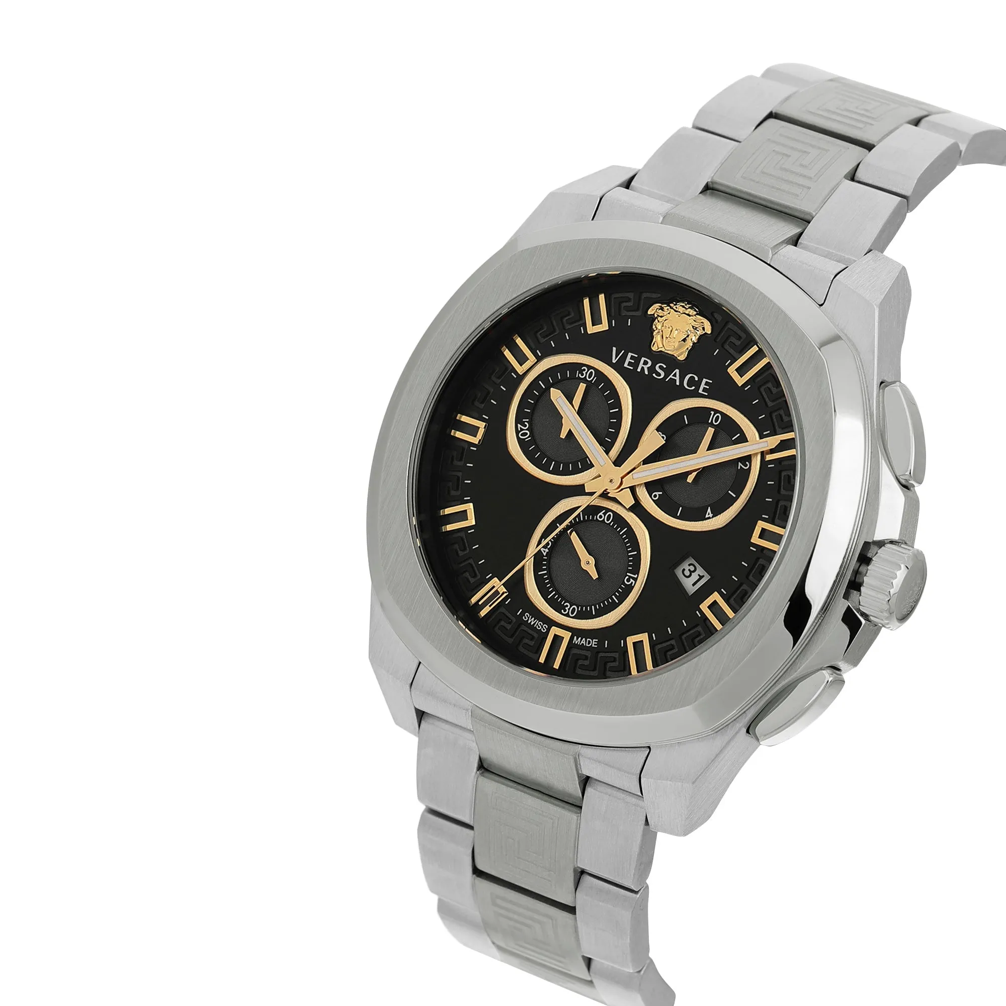 Versace Black Dial Analog Men Watch - VE7CA0723