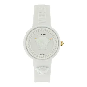 Versace Medusa White Dial Women Watch - Ve6G00123