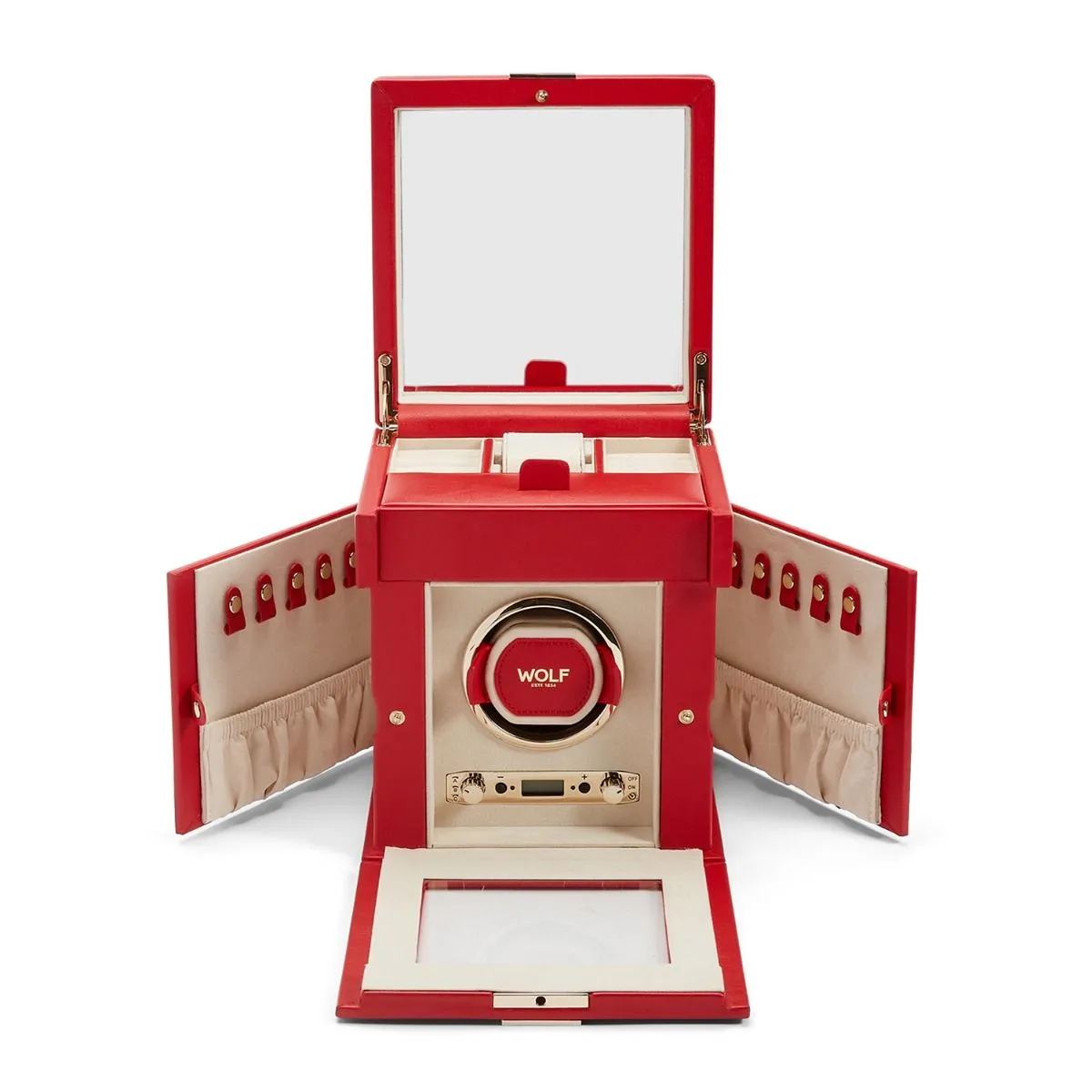 Wolf - Palermo Single Watch Winder w storage | 213772