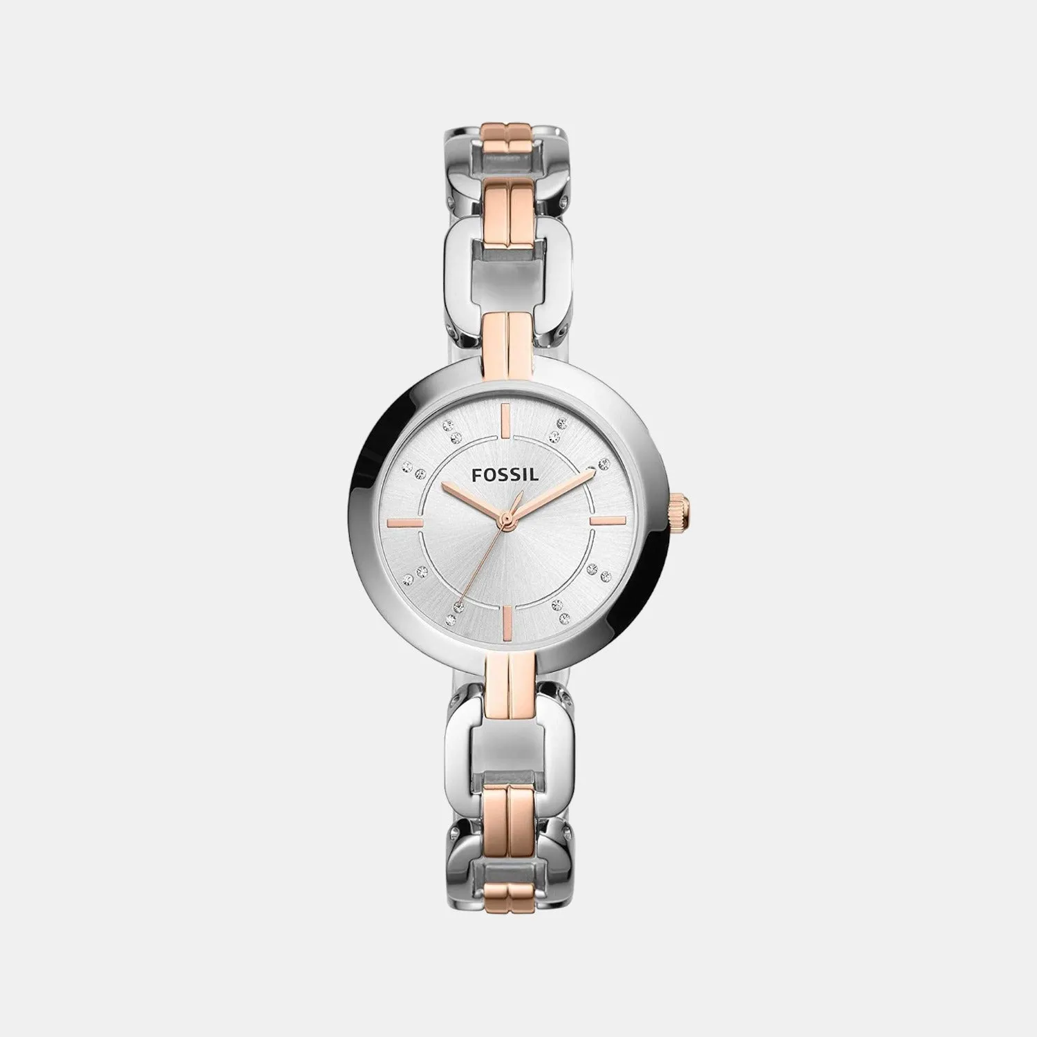 Women Silver Analog Stainless Steel Watch BQ3341