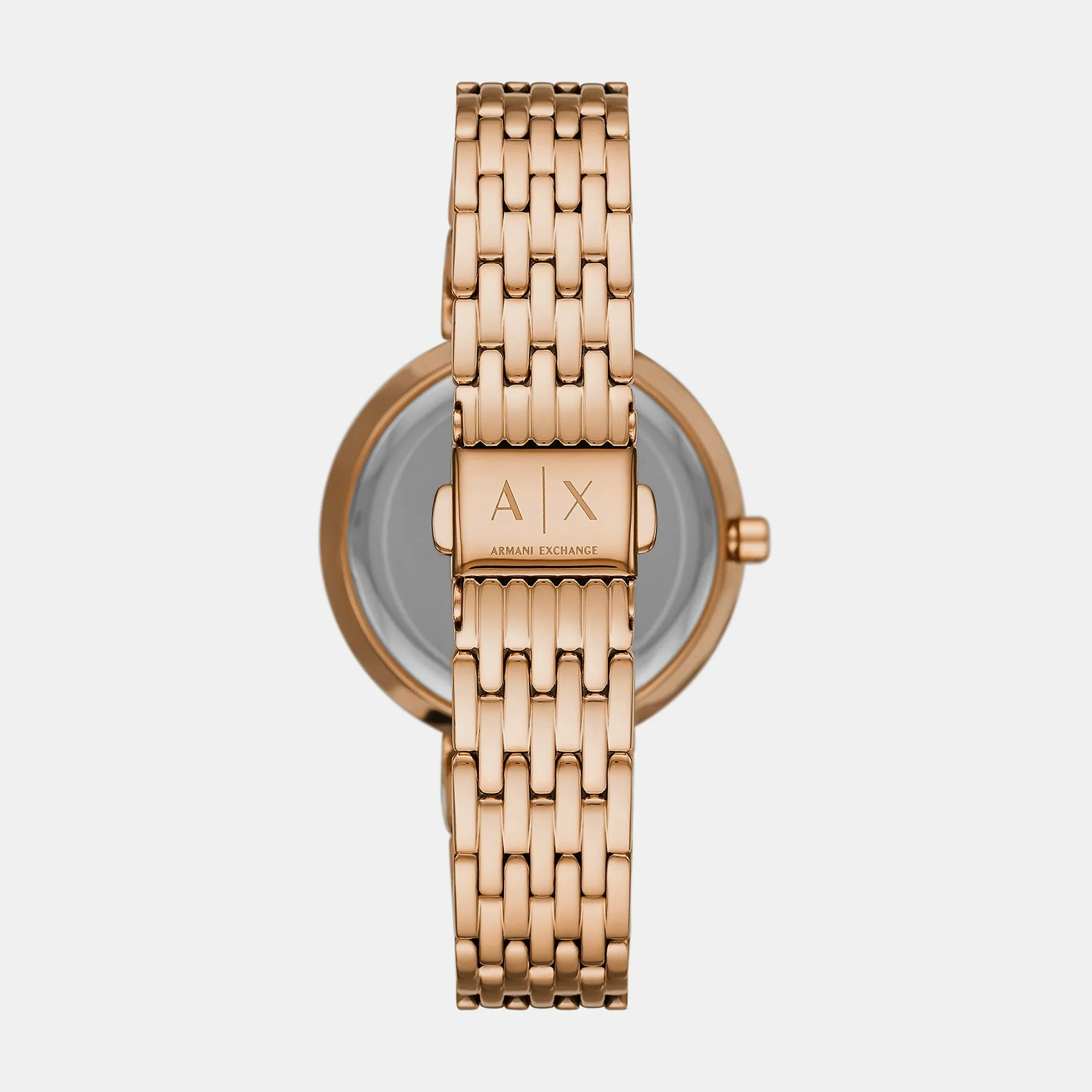 Women's Red Analog Stainless Steel Watch AX5912