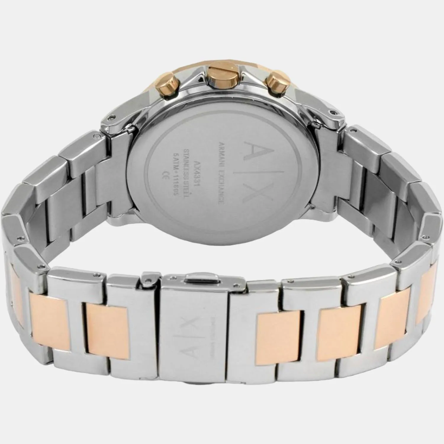 Women's Stainless Steel Chronograph Watch AX4331