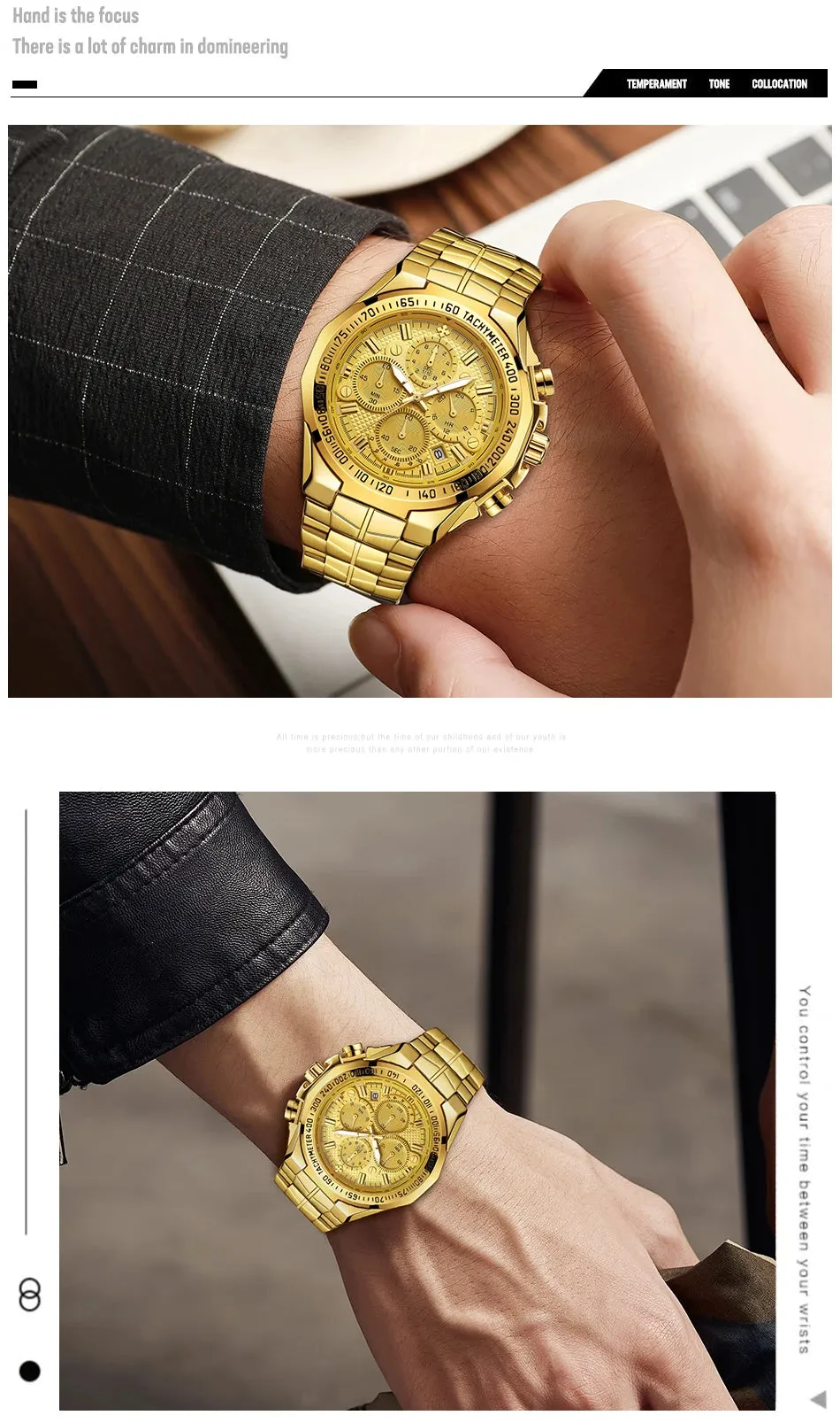 WWOOR 2024 New Luxury Classic Men's Watch