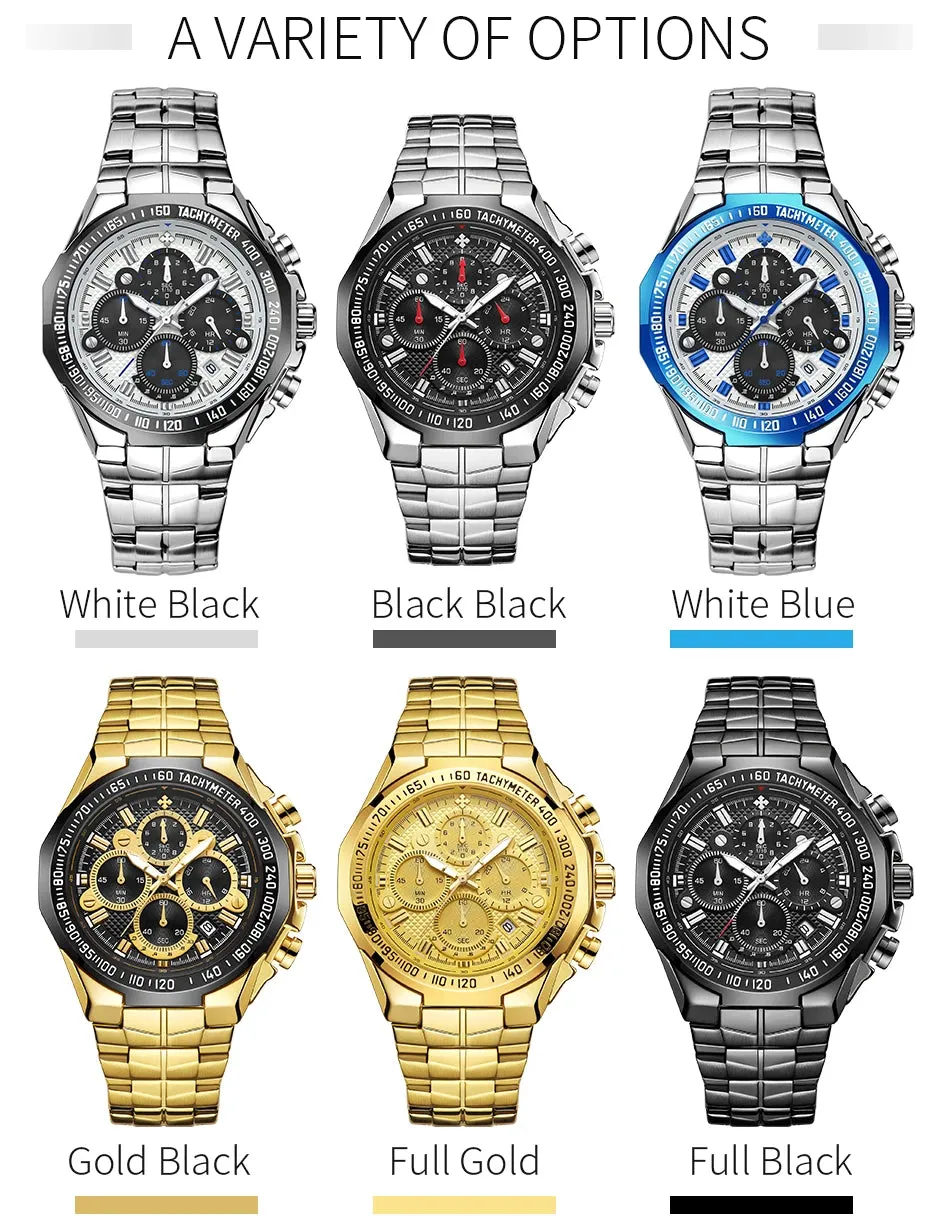 WWOOR 2024 New Luxury Classic Men's Watch