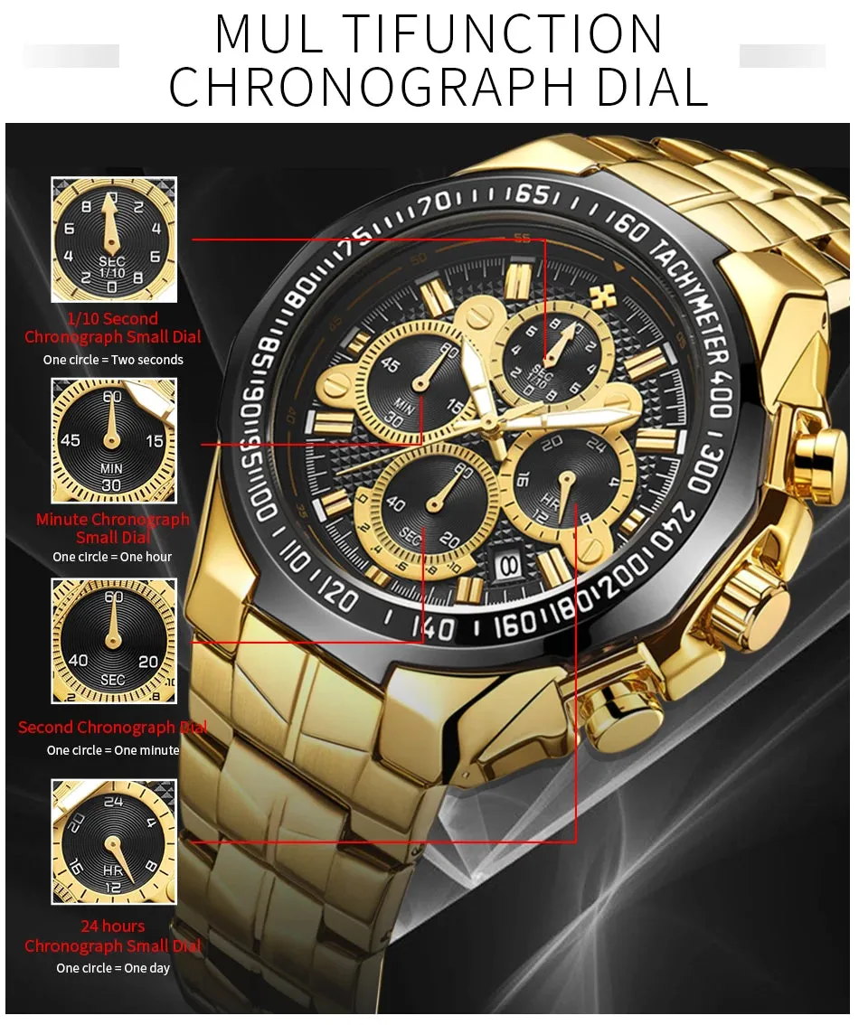 WWOOR 2024 New Luxury Classic Men's Watch