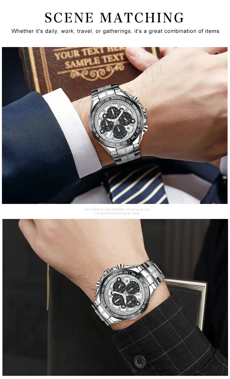 WWOOR 2024 New Luxury Classic Men's Watch