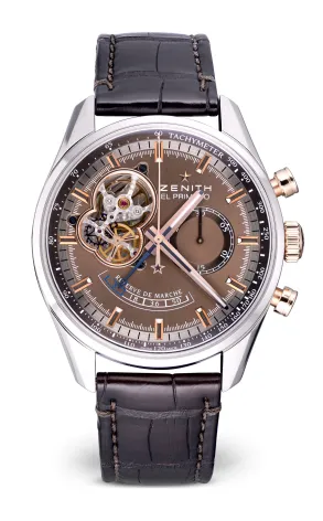 Zenith Cronomaster El Primero Stainless Steel & 18K Rose gold Men's Watch